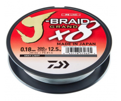 Daiwa J-Braid grand x8 light grey braid 135m