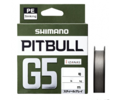 Shimano G5 pitbul PE pilkos spalvos 150m